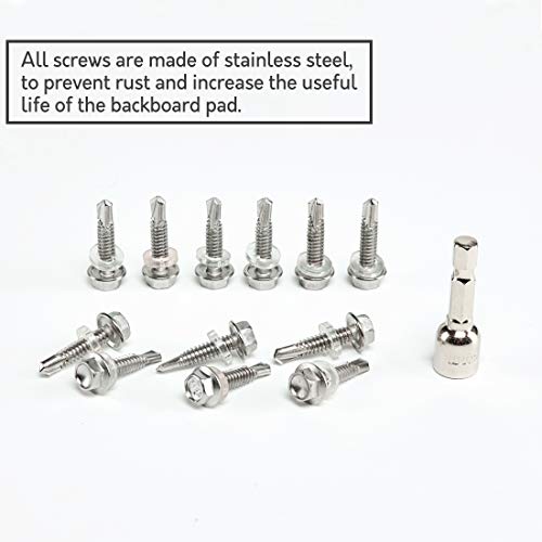 image for katop Universal Pro-Style Basketball Backboard Padding, Fits All 54”