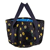 IMIKEYA Portable Foldable Foot Bath Bucket with Lightweight Oxford Material and Efficient Insulation