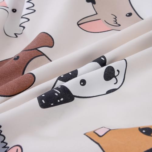 Image of Soft Printed Crib Sheet for Boys Girls,2 Pack TPU Waterproof Crib Mattress Sheet or Toddler Bed Sheet, Baby Fitted Crib Sheet (Cream(Waterroof))