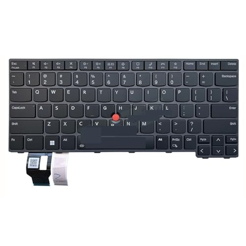 Lenovop USe mEF[ f}[NL[{[hobNCg Thinkpad T14 L14 P14S Gen 3 Gen4 5N21D68160 SN21D67686 gbNXeBbNp Tecladop(US backlit)