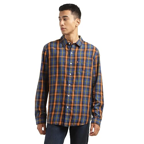 Image of Levi's Men's Slim Fit Checkered Shirt