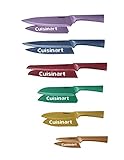Cuisinart C55-12PMC Advantage 12 Piece Metallic Knife Set With Blade Guards, Multicolor