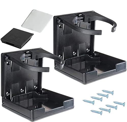 2 Pezzi Portabicchieri Pieghevole