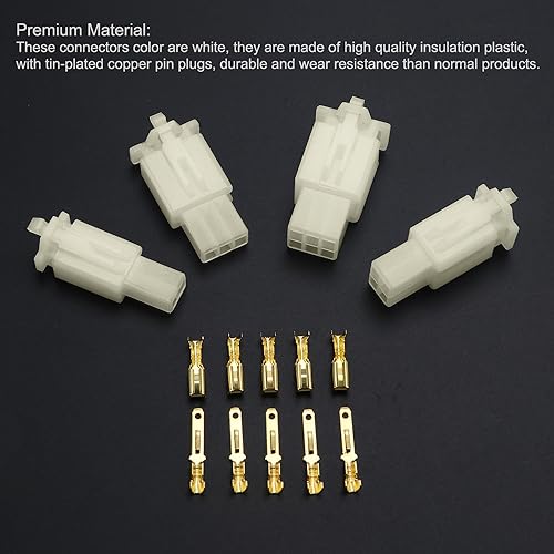 YIXISI 190 PCS 2.8mm 2 3 4 6 Pin Automotive Electrical Wire Connectors Kit - Image 3