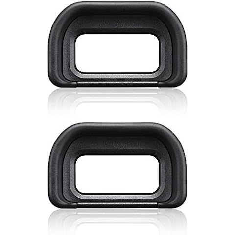 A6600 FDA-EP17 Viewfinder Eyepiece Eyecup Eye Cup for Sony A6600 A6400 a6400 a6600 Alpha 6400 Alpha 6600 Digital Camera[2Packs], Replace Eyepiece FDA-EP17 EP-17, Fire Rock Viewfinder Accessories Cover
