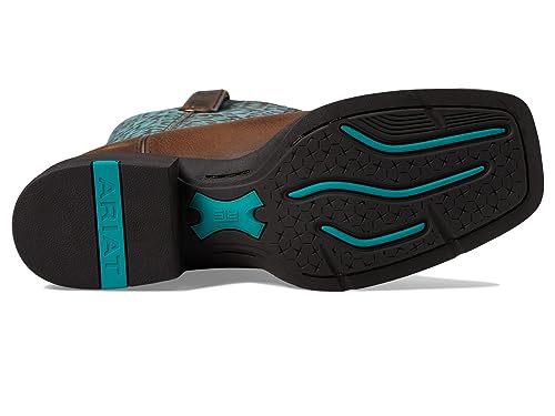 Image of Ariat Women's Round Up Wide Square Toe Western Boot