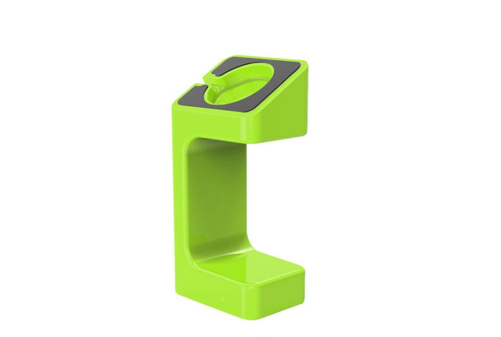 iPM Charging Stand for Apple iWatch 38mm & 42mm - Retail Packaging - Green