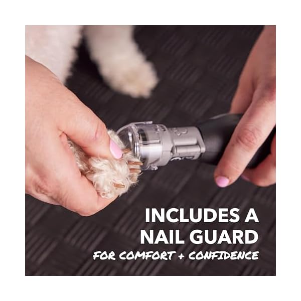 Dremel pawcontrol 7760 pgk dog nail grinder and trimmer cordless rechargeable pet grooming tool kit safe and humane for dogs cats and small animals  urban country home decor