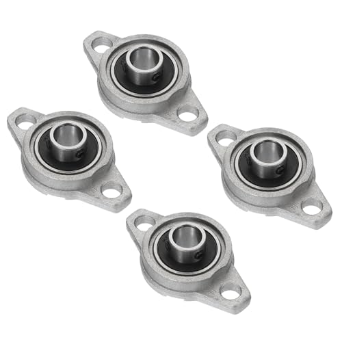 Palier d'oreiller 3/8 roulement bride 10mm en alliage zinc pour arbre rotatif et guidage axe