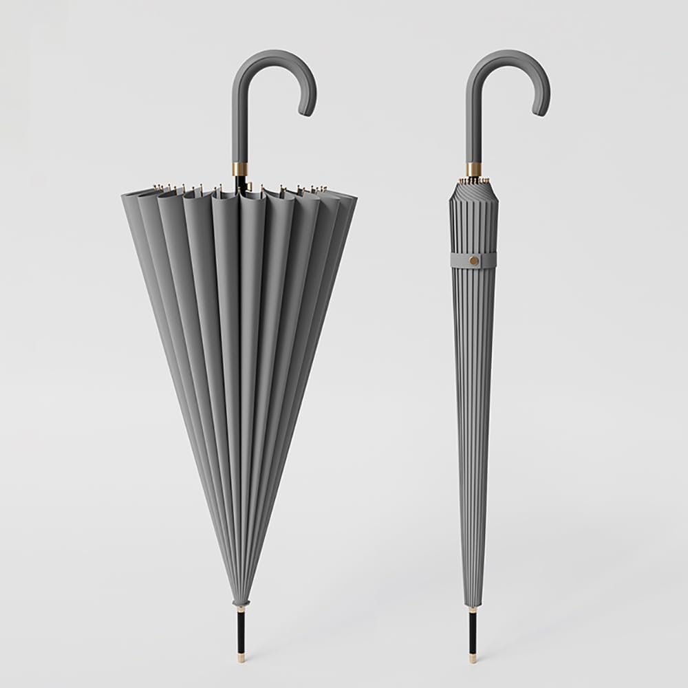 Extra Large Windproof Golf Umbrella UV Protection Automatic Open Double Canopy Vented Sun Rain Stick Umbrella