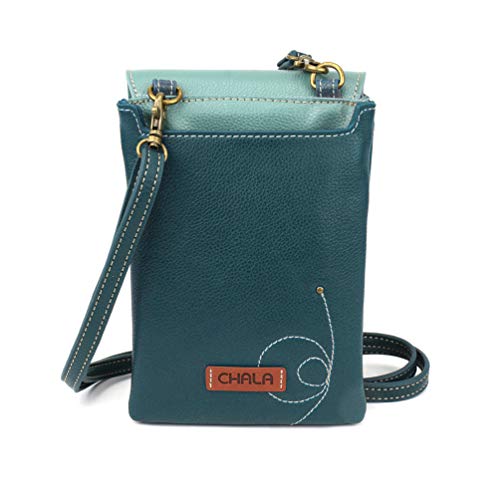 Image of CHALA RFID Criss Crossbody Cell Phone Purse - Women Faux Leather Xbody Handbag with Adjustable Strap | RFID