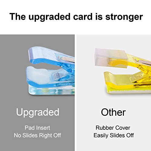 Image of 3PCS Credit Card Puller, Cute Debit Bank Card Grabber for Long Nails ATM Keychain Women with Plastic Clip