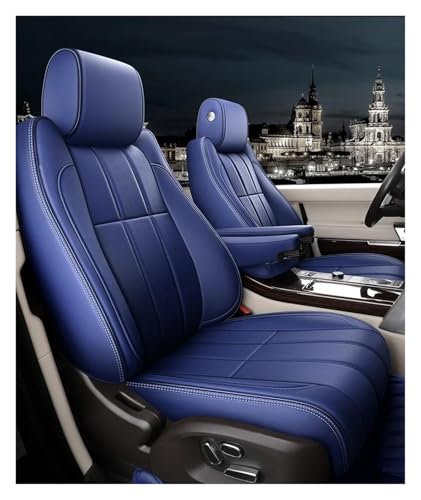Housses de siège Land Rover Discovery 4 et Sport ensemble bleu 7 places