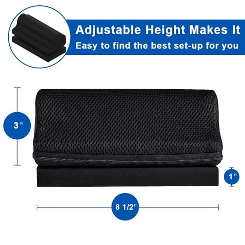 image for StrongTek Cervical Neck Wedge – Firm Foam Orthotic Block for Neck Cu