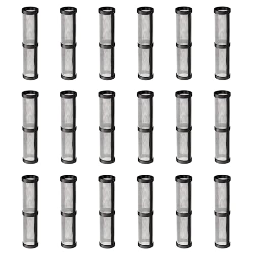 Image of 18 Pieces 246384 Airless Paint Sprayers, Pump Manifold Strainer 60 mesh for 390 395 490 495 595 Compatible with Airless Gun Filter Screen