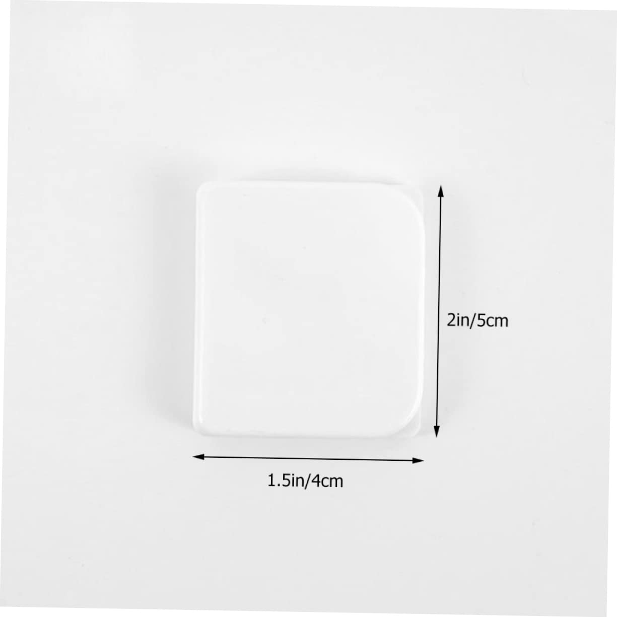 ERINGOGO 6pcs Adhesive Shower Curtain Clips Windproof Bathroom Curtain Holders for Shower Strong Adhesion Easy to Install Splash Wall Clips