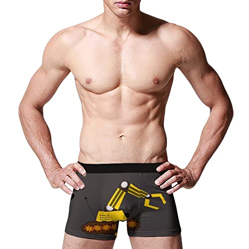 Caterpillar Crane Men's Underwear Casual Stretch Boxer Brief Soft Underpants