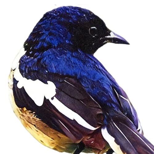 Décoration de clôture oiseaux métal étanche pour mur et cour extérieure - 8