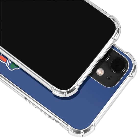 Skinit Clear Phone Case Compatible with iPhone 12 - Officially Licensed University of Florida Gators Mascot Blue Design