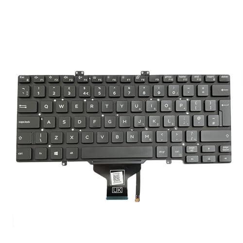 Clavier rétroéclairé Layout UK répare les touches usées de Latitude