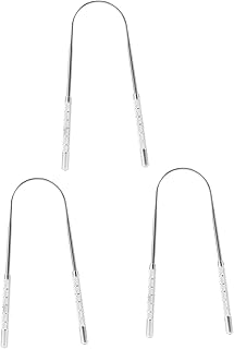 HEALLILY 6 Pçs Raspador De Língua Ferramenta De Limpeza De Língua Portátil Raspador De Mau Hálito Raspadores De Língua Portátil Limpador De Língua Portátil Raspador Limpo De Língua Criança