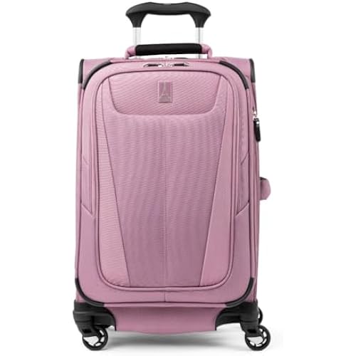 Travelpro Maxlite 5 Softside Carry-On Luggage Spinner, Orchid Pink, 21-Inch