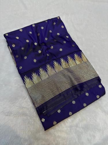 Generic pure silk saree in soft silk – image 4