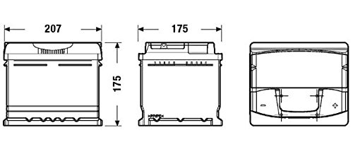 TUDOR Batería 47, Ah 450, A/EN TA472 L 207mm B 175mm H 175mm Compatible con FORD Fiesta Mk6 Hatchback CB1, CCN, JA8, JR8, SUZUKI SWIFT III MZ, EZ, TOYOTA Yaris Hatchback P9, SKODA Octavia II Combi 1Z5