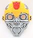 DYNAMIS Bumblebee Mask/Bumblebee Talking LED Face Mask
