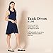 Amazon Essentials Women's Tank Swing Dress (Available in Plus Size), Black, Large