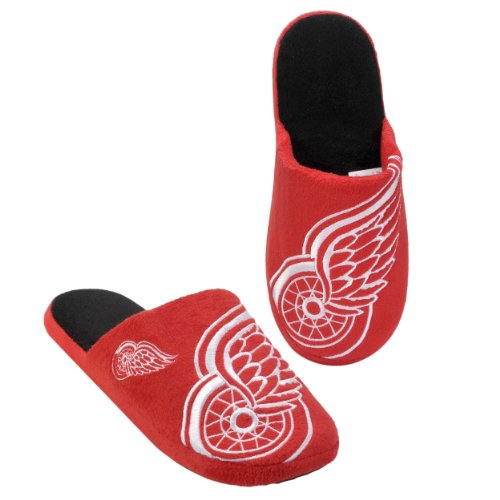 Chaussons NHL Homme FOCO Pantoufles Confortables pour Soirée Match Match de Hockey