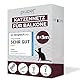 PiuPet® Katzennetz für Balkon I 8x3m I transparent I inklusive Montagematerial I Katzennetz | Katzenschutz Fenster I Katzen Balkonnetz I Ideal für uneingeschränkte Sicht