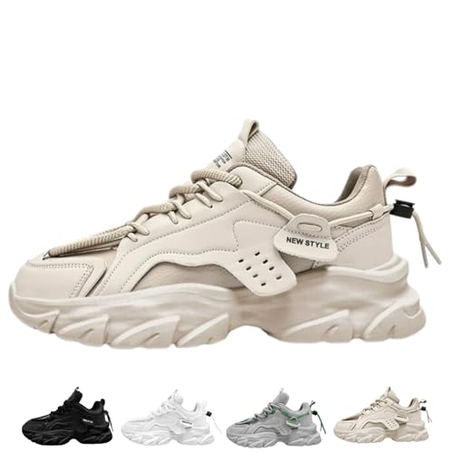 Men's Fashion Retro Chunky Sneakers Stylish Y2K Dad Shoes Casual Comfortable Non Slip Versatile Athletic Shoes