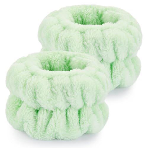 2 Pcs Wrist Bands for Washing Face-Dorbetar, Microfiber Wrist Tow...