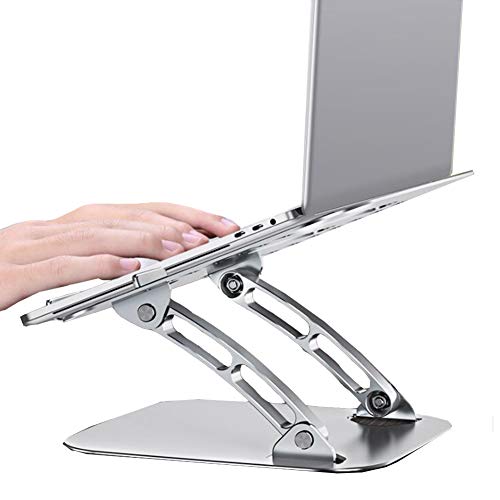 Notebook-Ständer, Tragbarer Faltbarer Computer-Desktop-Ständer, Einstellbare Wärmeableitung Erhöhen Sie Das Flache Fach Für Büro, Studium Und