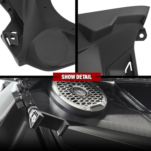 Paneles para Bocinas Front Dash 6.5" DOTCOM Negro miniatura 3