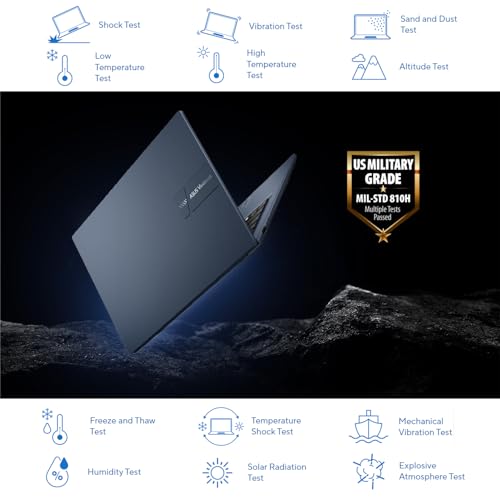 ASUS VivoBook Laptop 16GB RAM 1TB PCIe SSD 14" FHD Intel 12th Gen miniatura 6