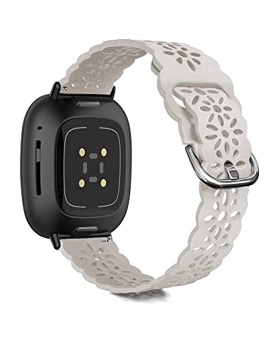 Ginkgonut VRXX|[coh Fitbit Sense / Versa 3 / Versa 4 / Sense 2 oh fB[X \tgVR[XpX}[gEHb`Xgoh, ΂Ȃ