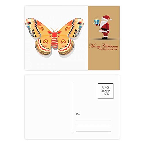 Cartes postales 3D papillons chinois orange pour rompre la monotonie des courriers ordinaires