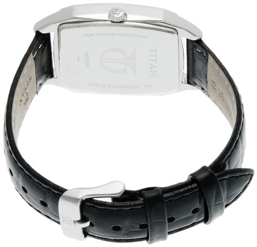 Image of Titan Classique Analog Black Dial Men's Watch - 1617SL01 / 1617SL01