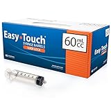 EasyTouch 60ML Luer-Lock Syringe Barrel Only (40 syringes)