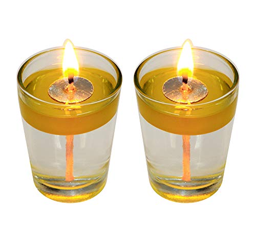 Mechas flotantes grandes redondas para velas, pack 100 miniatura 3