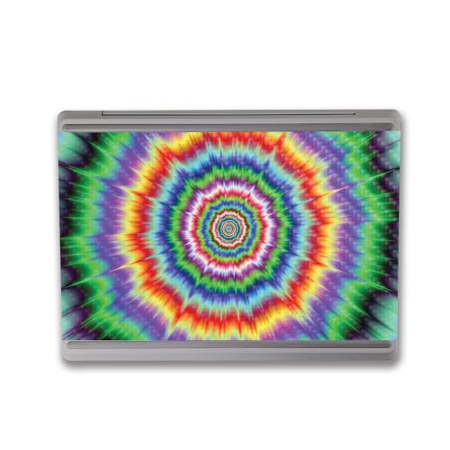 Image of MightySkins Carbon Fiber Skin Compatible with Microsoft Surface Laptop Go 3 (2023) Full Wrap Kit - Vibration | Protective, Durable Textured Carbon Fiber Finish | Made in The USA
