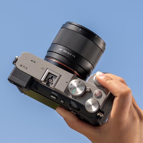 Image of VILTROX 50mm f /2.0 F2.0 E Mount Auto Focus Full Frame Microsingle Camera Lens Compatible with Sony E-Mount Cameras Sony a7 a7R /S /C a7III a7RII /SII a7II a7RII /SII a7IV a7RIV a9 a9II A1