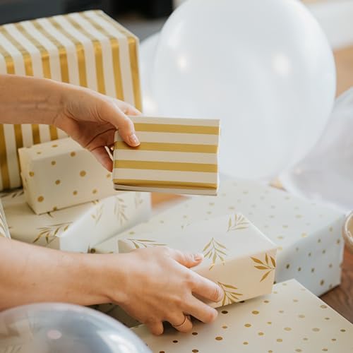 ZICOTO Gift Wrapping Paper Set of 3 - Beautiful Rolls for All Occasions