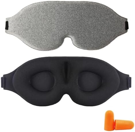 Máscara de dormir 3D, Máscara de olhos para dormir para homens e ...