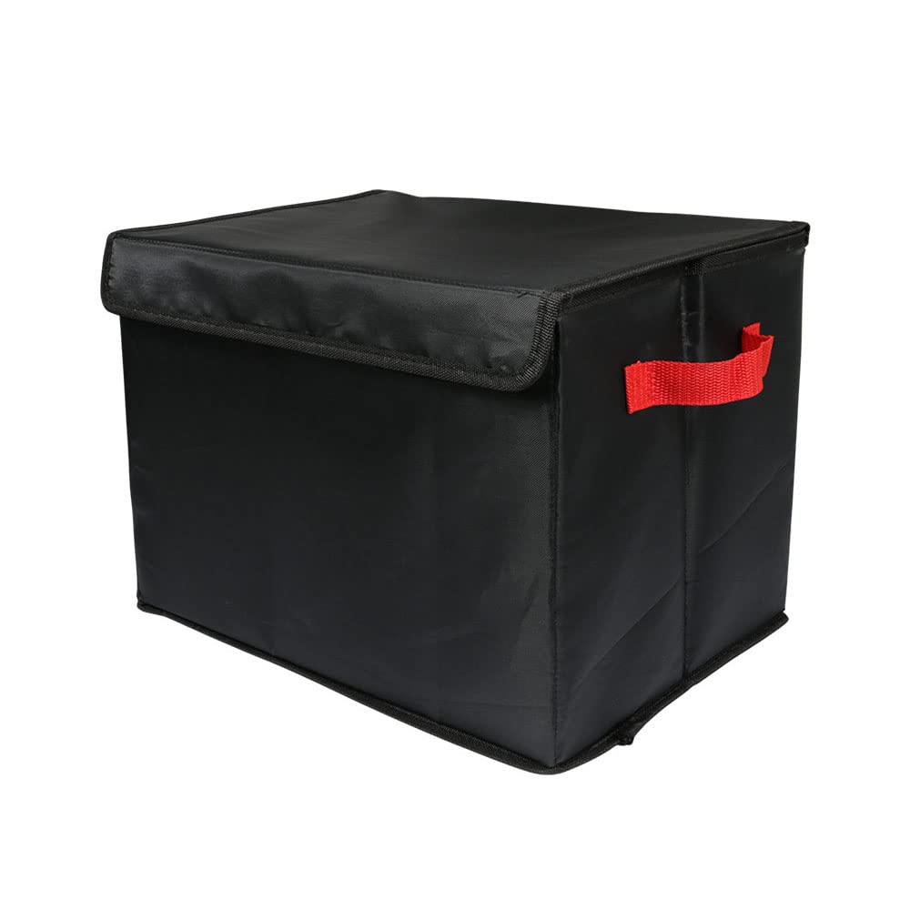 XL Kofferbak Organiser met Klittenband - Auto Opbergtas - Kofferbak tas - Kofferbak Opbergbox - 20,4 Liter - Grijs