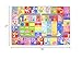 HOMORE Kids Educational Rug, Kids Collection Area Rug for Learning Alphabet, Numbers, Colors, Season and Animal Words, Playmat for Classroom Playroom, 4x6 Feet