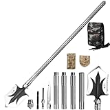 TAYTHI スコップ/多機能/折りたたみスコップ/緊急用ハンマーショベル/自衛隊軍用スコップ/車/ガーデニング/雪かき/雪かき/緊急用具/護身用品/高硬度/耐食性/小型キャンプ用品 (100CM)