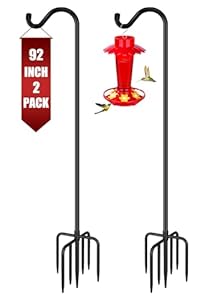 Gtongoko Schäferhaken 2er-Pack 239cm Schwarz